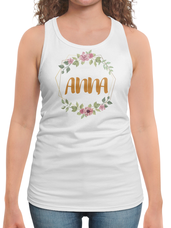 Printio Борцовка с полной запечаткой Женское имя анна. printio футболка с полной запечаткой женская женское имя анна