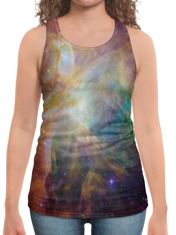 Printio Борцовка с полной запечаткой Космические краски printio футболка с полной запечаткой для девочек космические краски