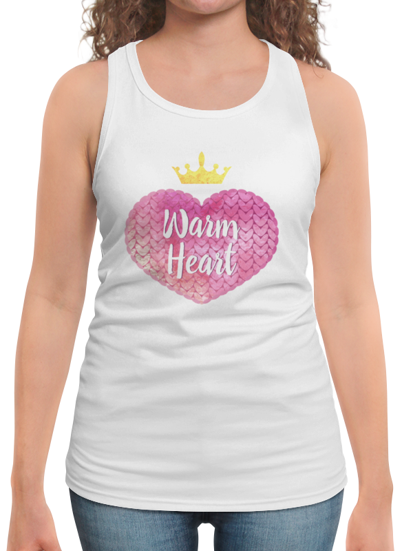 Printio Борцовка с полной запечаткой Теплое сердце printio футболка с полной запечаткой для девочек теплое сердце