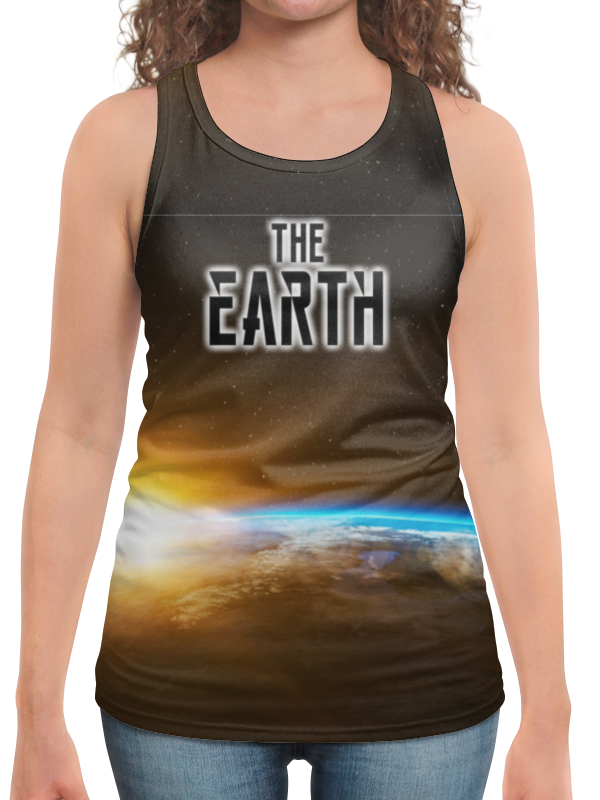 printio свитшот мужской с полной запечаткой the earth the planet Printio Борцовка с полной запечаткой The earth (the planet)