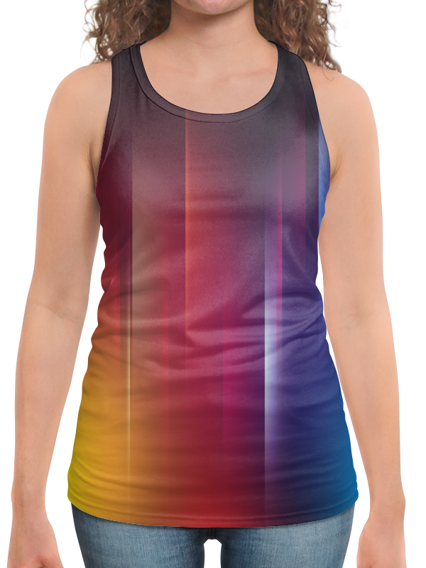 Printio Борцовка с полной запечаткой Переход цвета printio футболка с полной запечаткой женская переход цвета
