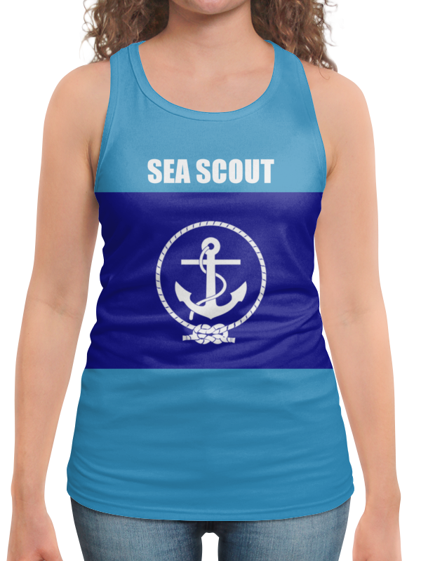 Printio Борцовка с полной запечаткой Морской разведчик printio футболка с полной запечаткой женская морской разведчик