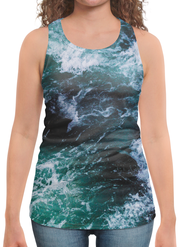 Printio Борцовка с полной запечаткой Бескрайнее море printio футболка с полной запечаткой женская бескрайнее море