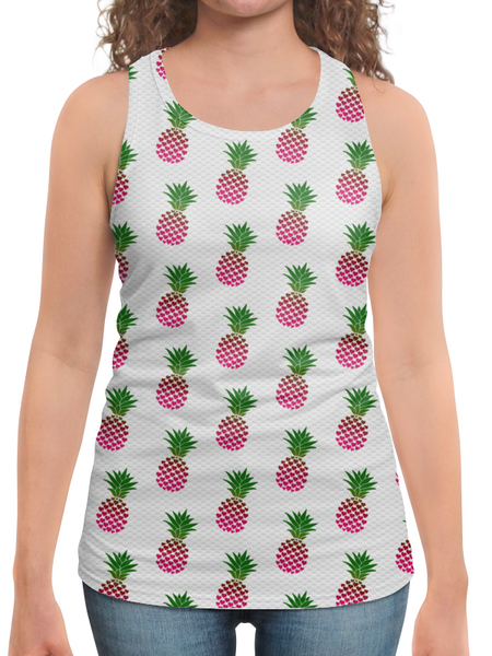 Заказать майку в Москве. Борцовка с полной запечаткой PineappleLOVE от balden - готовые дизайны и нанесение принтов.