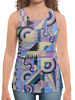 Заказать майку в Москве. Борцовка с полной запечаткой Авторский стиль от mimiart  - готовые дизайны и нанесение принтов.