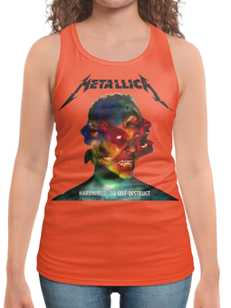 Заказать майку в Москве. Борцовка с полной запечаткой Metallica Band от Leichenwagen - готовые дизайны и нанесение принтов.