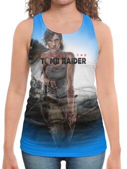 Заказать майку в Москве. Борцовка с полной запечаткой Tomb Raider от THE_NISE  - готовые дизайны и нанесение принтов.