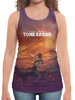 Заказать майку в Москве. Борцовка с полной запечаткой Tomb Raider от THE_NISE  - готовые дизайны и нанесение принтов.