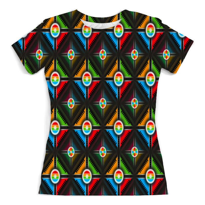 Printio Футболка с полной запечаткой (женская) Pattern футболка с полной запечаткой женская printio nano pattern