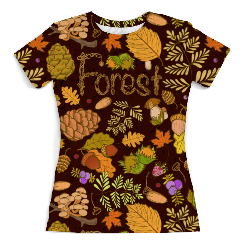 Printio Футболка с полной запечаткой (женская) Дар осеннего леса printio футболка с полной запечаткой женская дар осеннего леса