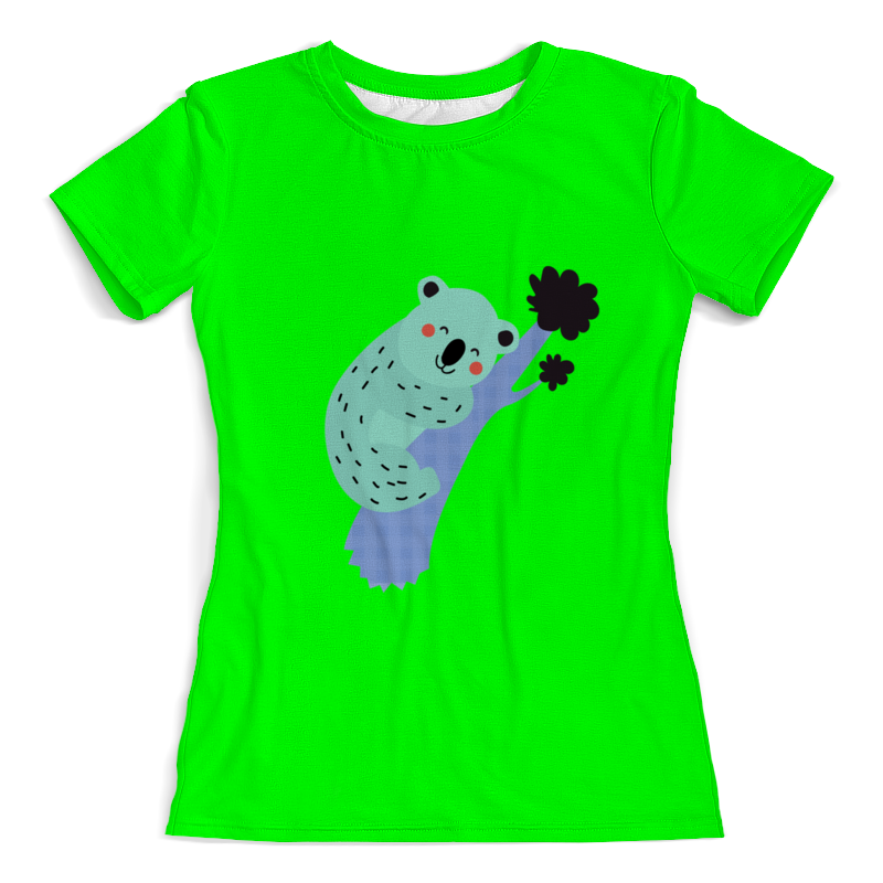 Printio Футболка с полной запечаткой (женская) Коала printio футболка с полной запечаткой для мальчиков коала