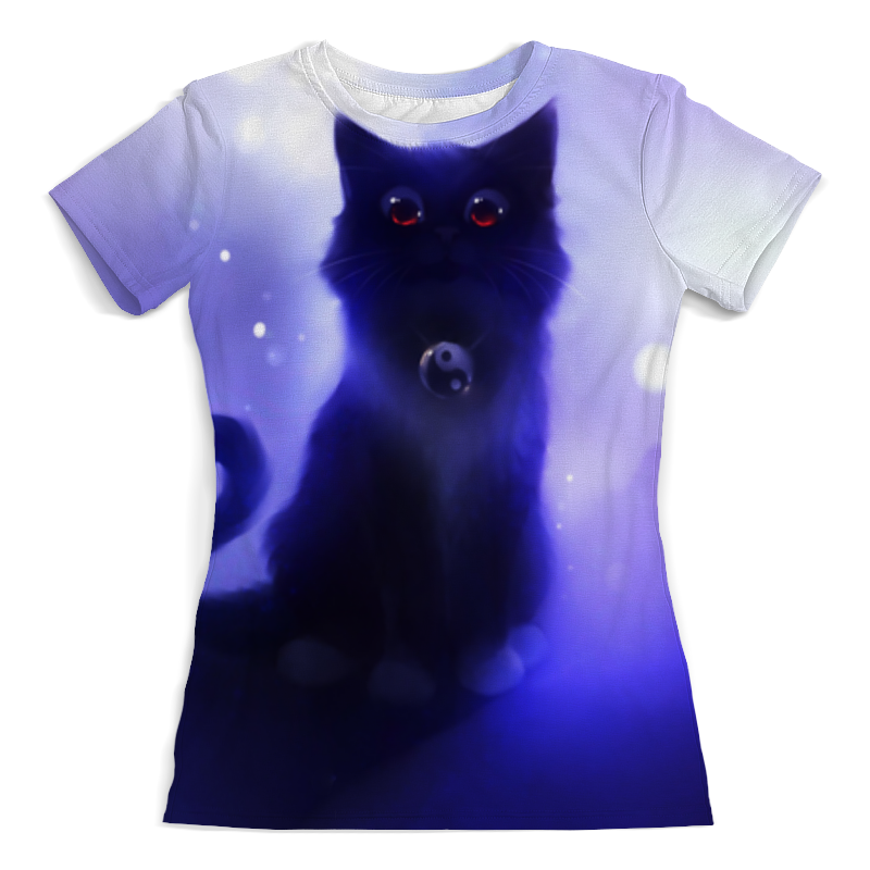 Printio Футболка с полной запечаткой (женская) Котенок printio футболка с полной запечаткой женская злой черный котенок 1