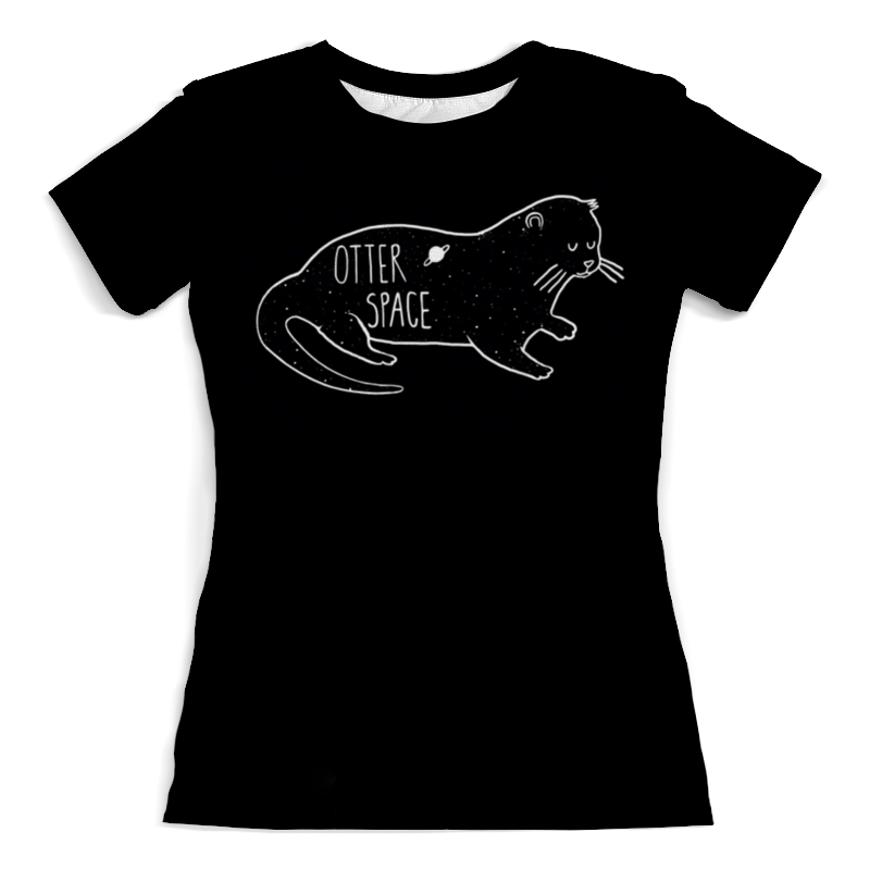 Printio Футболка с полной запечаткой (женская) Otter space printio футболка с полной запечаткой женская space