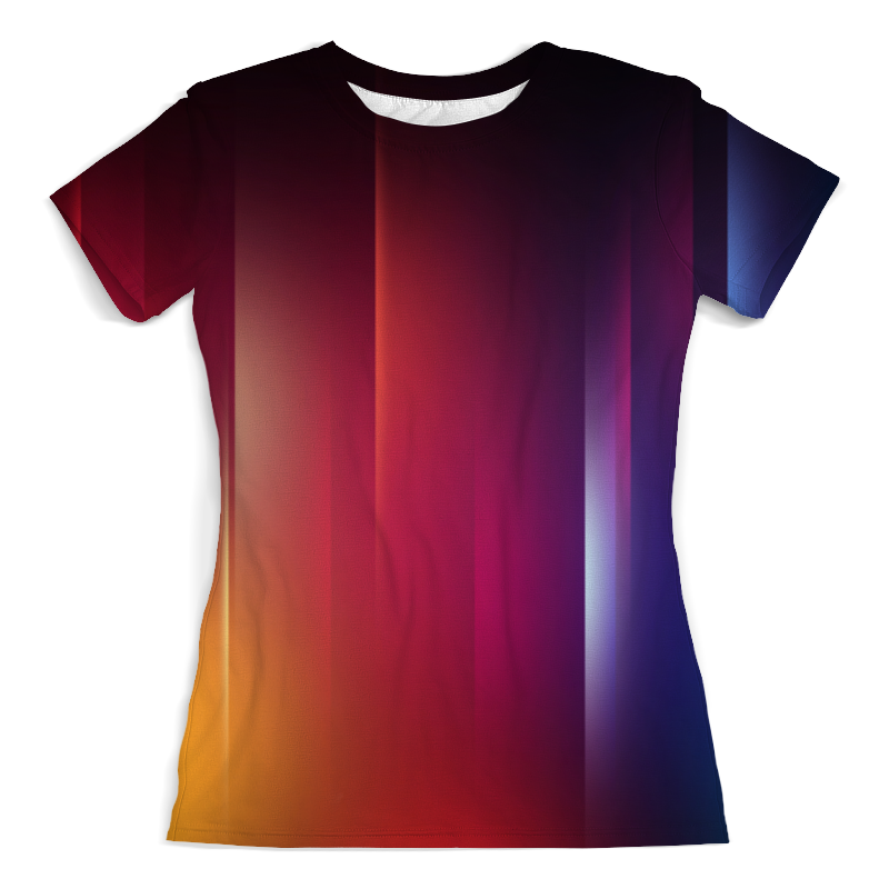 Printio Футболка с полной запечаткой (женская) Переход цвета printio футболка с полной запечаткой женская переход цвета