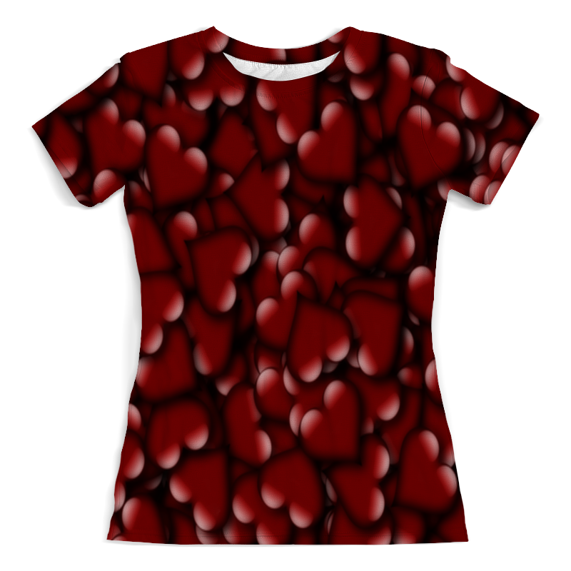 Printio Футболка с полной запечаткой (женская) Heart printio футболка с полной запечаткой женская red heart
