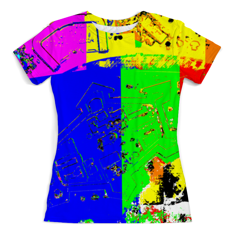 Printio Футболка с полной запечаткой (женская) Петропавловка i printio футболка с полной запечаткой женская поп арт girl