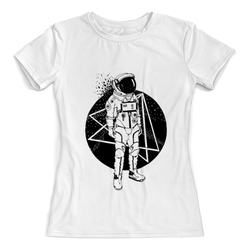 Printio Футболка с полной запечаткой (женская) Космос космонавт printio футболка с полной запечаткой мужская космос космонавт