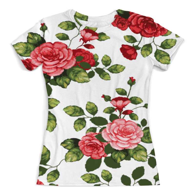 Printio Футболка с полной запечаткой (женская) розы printio футболка с полной запечаткой женская розы лепестки