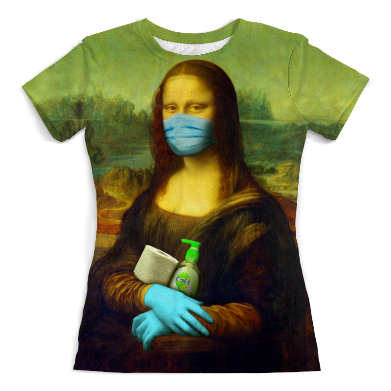Printio Футболка с полной запечаткой (женская) Мона лиза 2020 printio футболка с полной запечаткой женская мона лиза