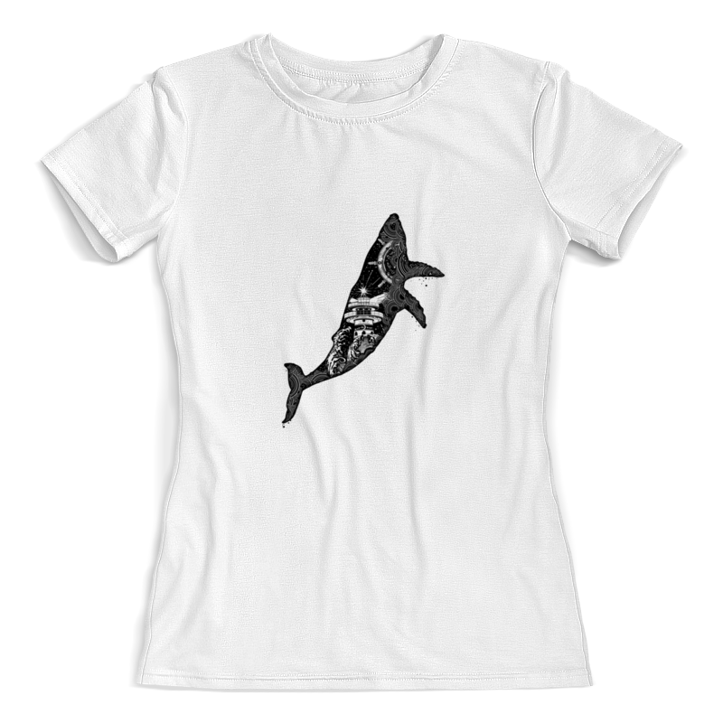 Printio Футболка с полной запечаткой (женская) кит и море printio футболка с полной запечаткой мужская свобода кит в море