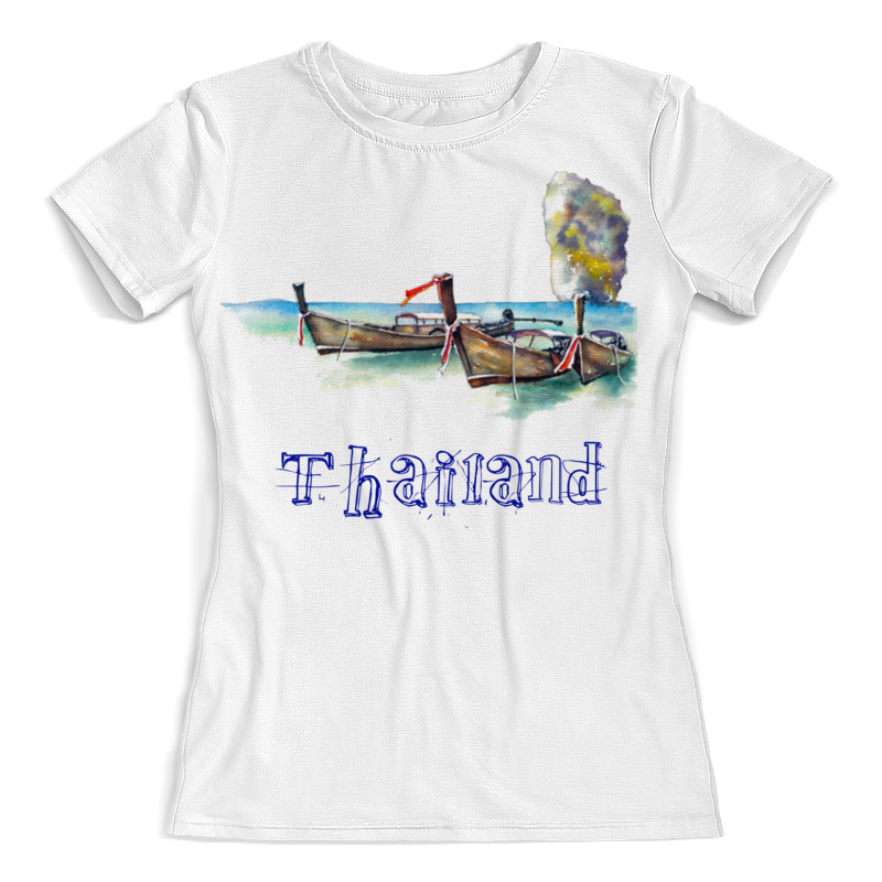 Printio Футболка с полной запечаткой (женская) Thailand longtail женская футболка зайчик на пляже лето море зовет l белый
