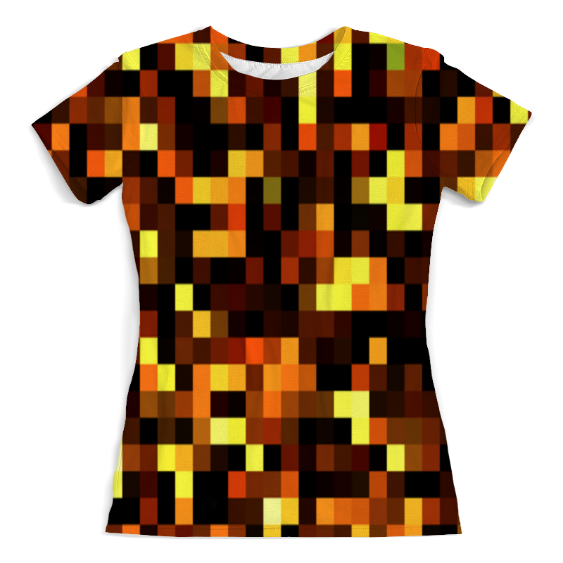 Printio Футболка с полной запечаткой (женская) Пиксельный printio футболка с полной запечаткой женская пиксельный орнамент