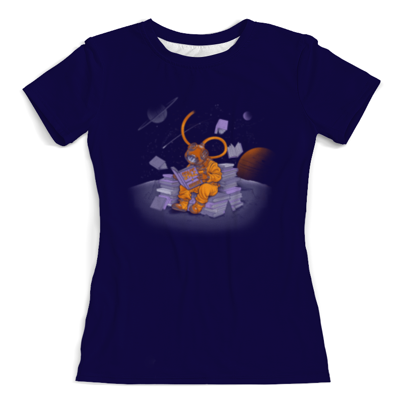 Printio Футболка с полной запечаткой (женская) Космические приключения printio футболка с полной запечаткой женская космические приключения