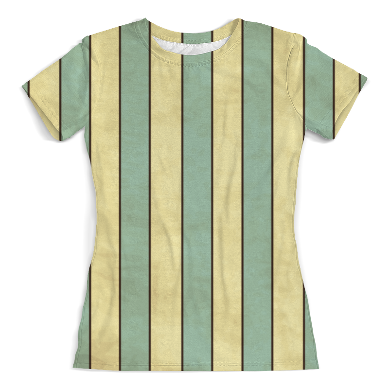 Printio Футболка с полной запечаткой (женская) Полосатая printio футболка с полной запечаткой женская зеленые полосы