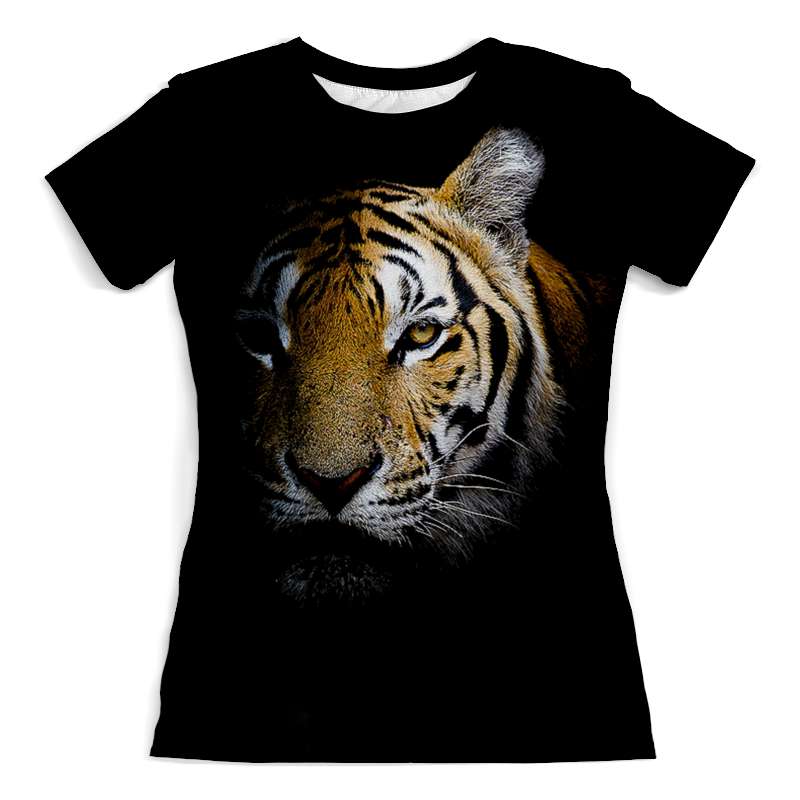 Printio Футболка с полной запечаткой (женская) Тигры. живая природа printio футболка с полной запечаткой женская лев живая природа