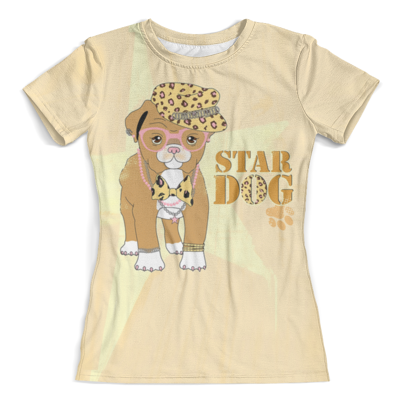 Printio Футболка с полной запечаткой (женская) Star dog printio футболка с полной запечаткой женская rock star