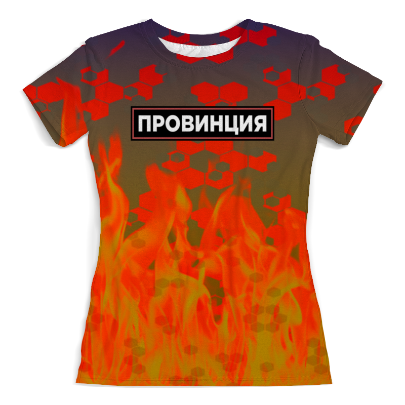 Printio Футболка с полной запечаткой (женская) Провинция