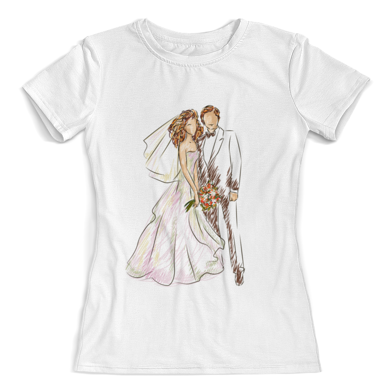 Printio Футболка с полной запечаткой (женская) Свадьба printio футболка с полной запечаткой мужская влюблённая пара