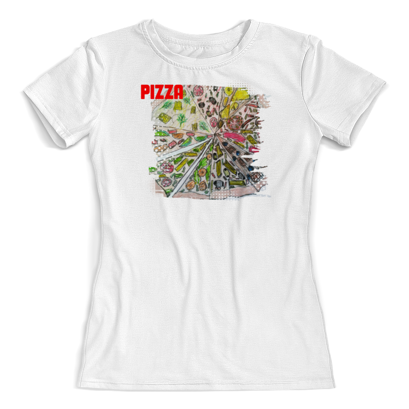 Printio Футболка с полной запечаткой (женская) Пицца всех вкусов printio футболка с полной запечаткой женская пицца