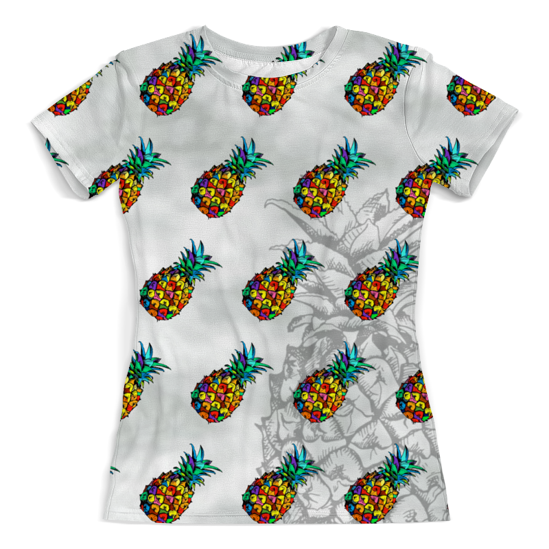 Printio Футболка с полной запечаткой (женская) Ananas color printio футболка с полной запечаткой женская ananas color