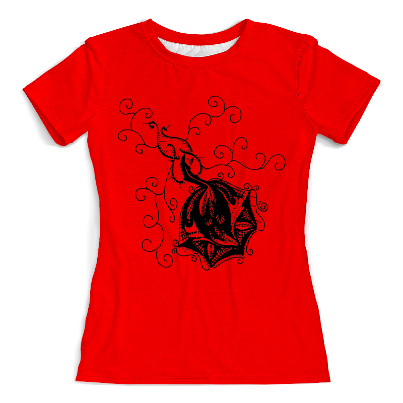 Printio Футболка с полной запечаткой (женская) Ажурная роза printio футболка с полной запечаткой женская чайная роза