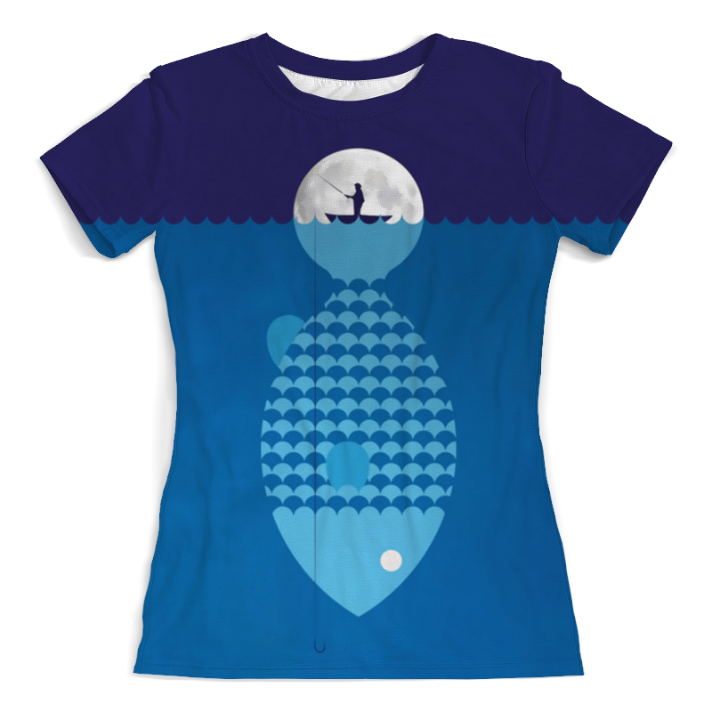 Printio Футболка с полной запечаткой (женская) Big fish printio футболка с полной запечаткой женская disquared fish