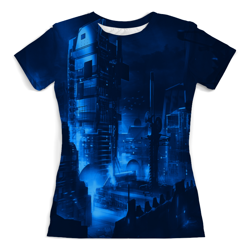 Printio Футболка с полной запечаткой (женская) Город