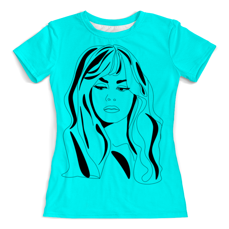 printio футболка с полной запечаткой женская девушка с агавой виктор борисов мусатов Printio Футболка с полной запечаткой (женская) Девушка