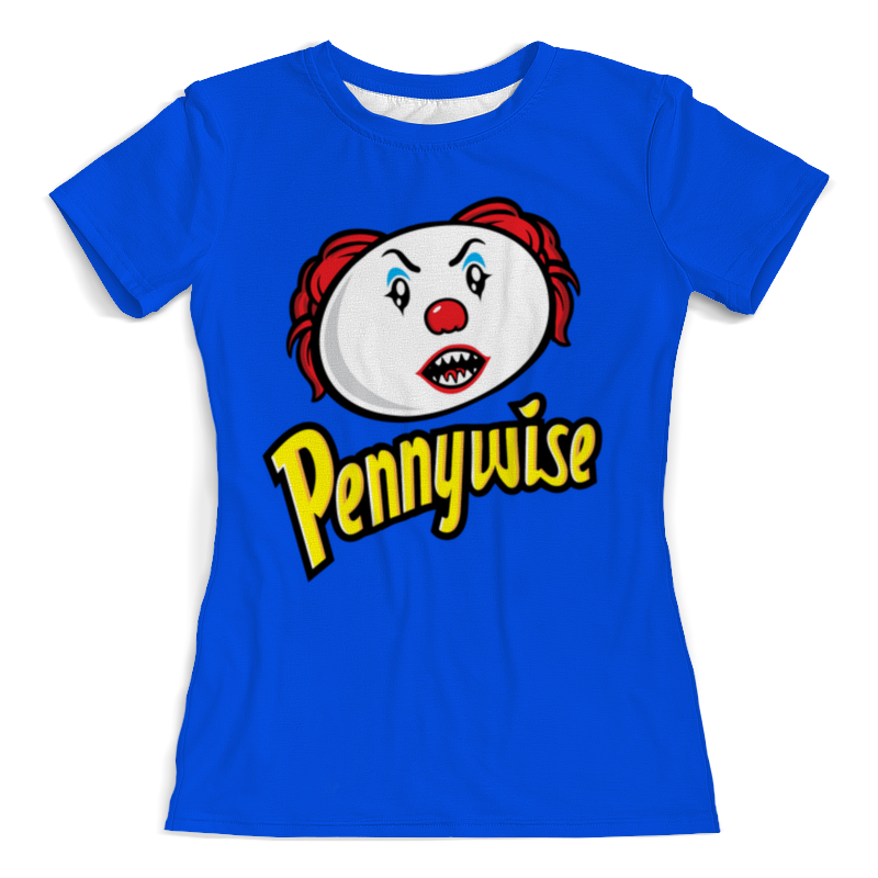 Printio Футболка с полной запечаткой (женская) Pennywise printio футболка с полной запечаткой мужская pennywise design