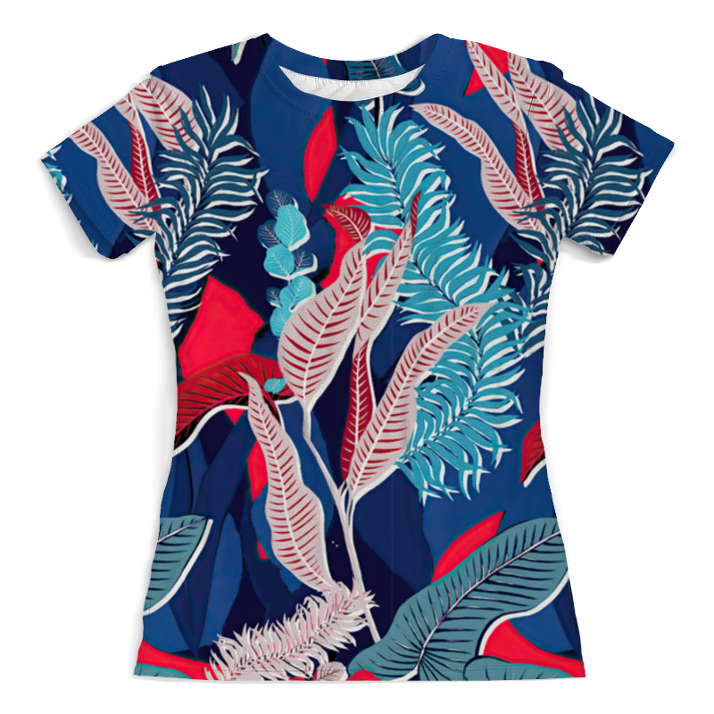 Printio Футболка с полной запечаткой (женская) ❖flowers❖