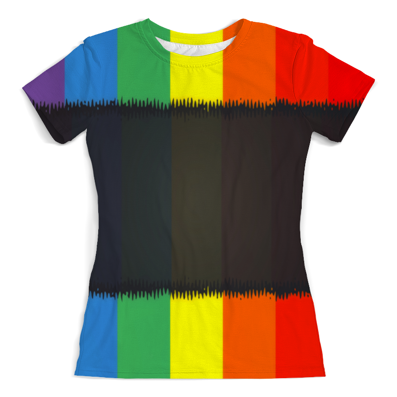 Printio Футболка с полной запечаткой (женская) Радуга printio футболка с полной запечаткой женская радуга