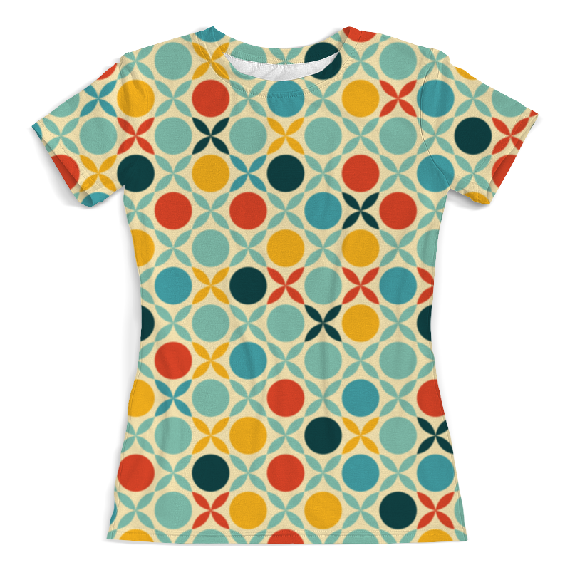 Printio Футболка с полной запечаткой (женская) Абстрактная printio футболка с полной запечаткой женская калейдоскоп из кругов