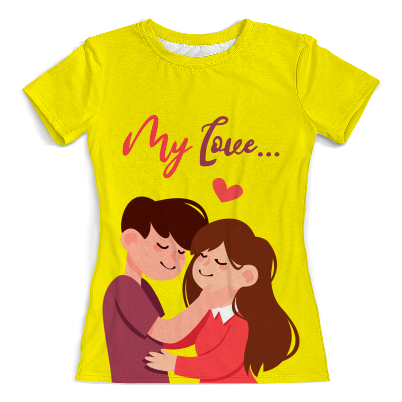 Printio Футболка с полной запечаткой (женская) My love printio футболка с полной запечаткой женская love