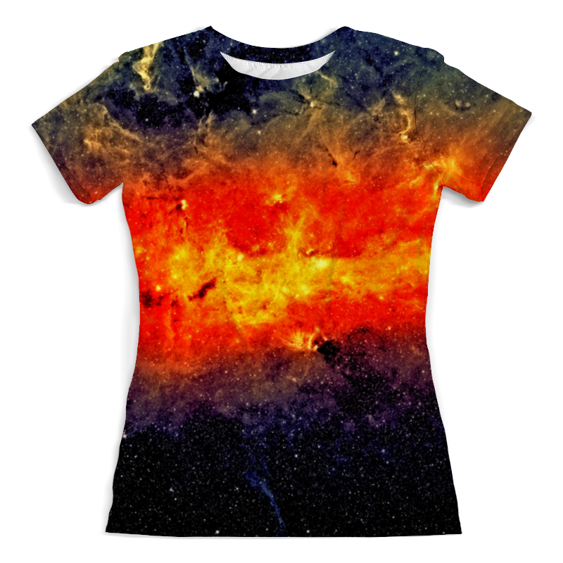 Printio Футболка с полной запечаткой (женская) Звезды