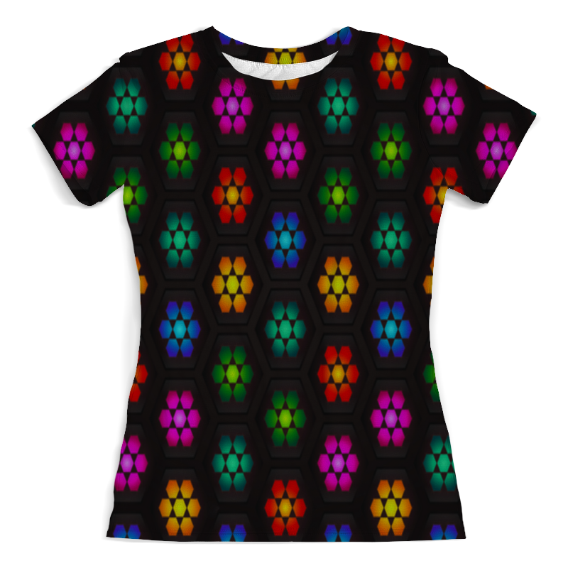 Printio Футболка с полной запечаткой (женская) Nano flower футболка с полной запечаткой женская printio nano pattern