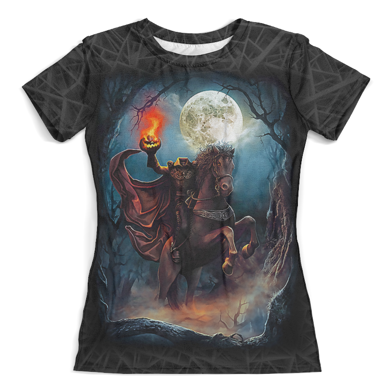 Printio Футболка с полной запечаткой (женская) Headless horseman
