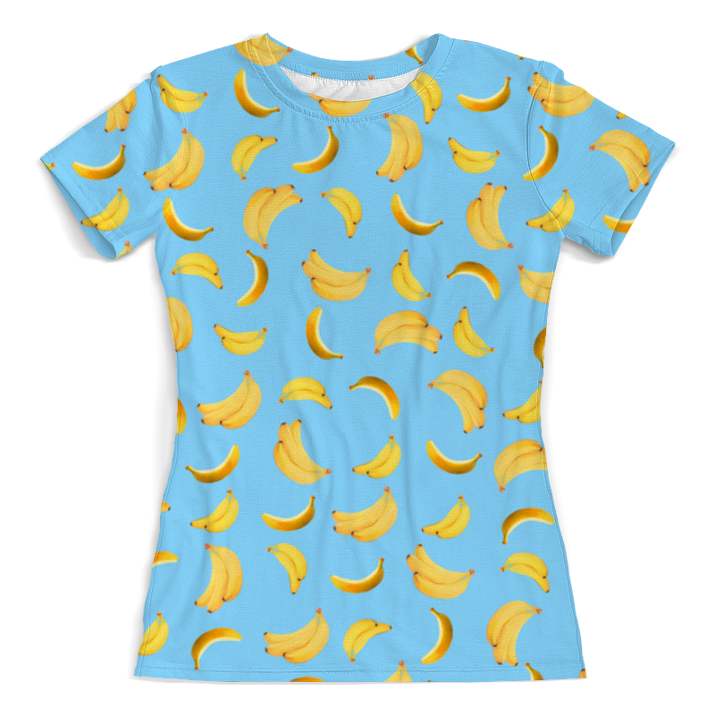Printio Футболка с полной запечаткой (женская) Бананы printio футболка с полной запечаткой женская маки на голубом