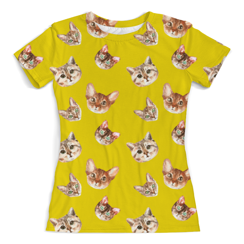 Printio Футболка с полной запечаткой (женская) Котята printio футболка с полной запечаткой женская весёлые котята