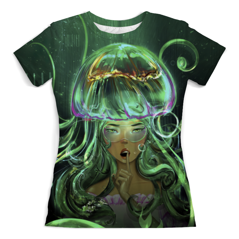 Printio Футболка с полной запечаткой (женская) Тсссс printio футболка с полной запечаткой женская witchcraft