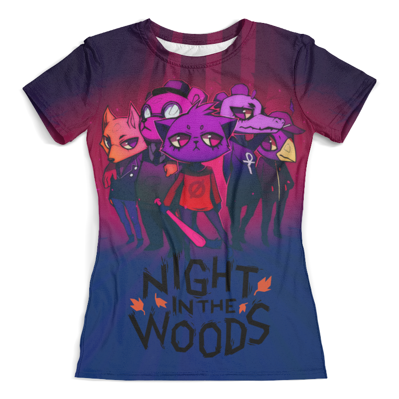 Printio Футболка с полной запечаткой (женская) Night in the woods printio футболка с полной запечаткой для девочек night in the woods